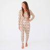 Alba - Women's Long Sleeve Scoop Neck & Jogger Pajama
