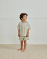 JERSEY SHORT | PISTACHIO STRIPE