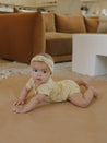SHORT SLEEVE BODYSUIT, 2 PACK | BLOSSOM, APRICOT STRIPE