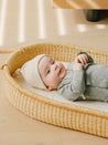 KNOTTED BABY HAT | NATURAL