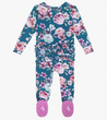 Keisha - Ruffled Zippered Footie