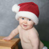Santa Beanie Hat: S (0-6 Months)