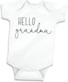 Hello Grandma Pregnancy Announcement Onesie