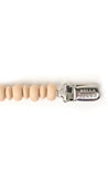 Pacifier Clip - Oatmeal - Little Red Barn Door