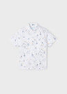 Ecofriends Coast Print Short Sleeve Shirt