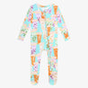 Boba Time - Footie Zippered One Piece